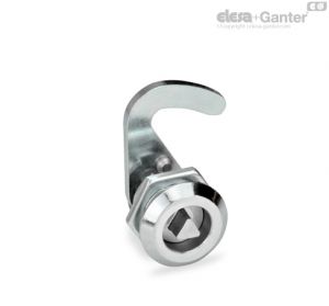 GN 115.8-WSK-NL-ZD-DK Hook-Type Latches With triangle