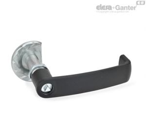 GN 119.3-DK Latches with Cabinet U-Handle With triangular spindle