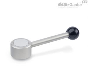 GN 125.5 Manillas graduables planas con roscado interno