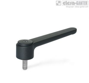 GN-126.1 Adjustable flat tension levers with threaded stud