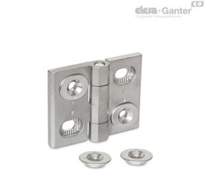 GN 127-A4 Hinges Stainless Steel A4