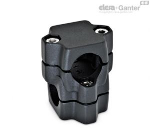 GN 134-B-B Two-Way Connector Clamps Bore-Bore