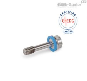 GN 1582-E Screws with EPDM Sealing ring