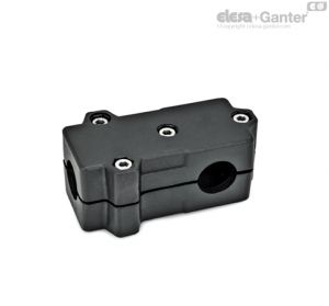 GN 193-B-B T-Angle Connector Clamps Bore-Bore