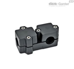 GN 194-B-B T-Angle Connector Clamps Bore-Bore