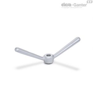 GN 206.1-NI Tuercas de bloqueo con doble palanca Acero inoxidable