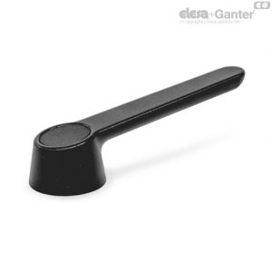 GN 210-B Alavancas de Engrenagens Sem rasgo de chaveta, sem fixação