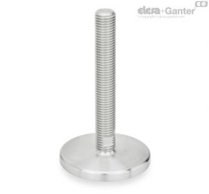 GN 22-T Leveling Feet Without nut, wrench flat at the bottom