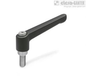 GN-300.1 Adjustable hand levers with threaded stud