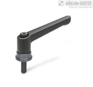 GN-300.4 Adjustable hand levers with threaded stud