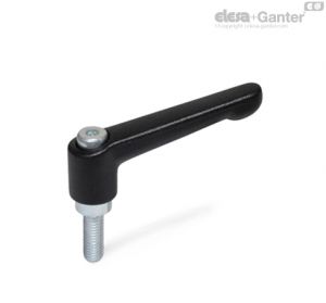 GN-300.2 Empuñaduras graduables con espárrago roscado