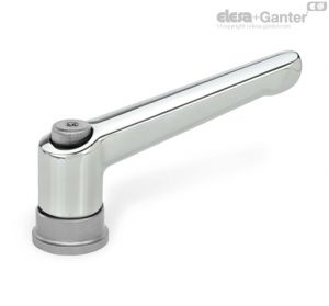 GN 300.7 Adjustable Hand Levers With internal thread