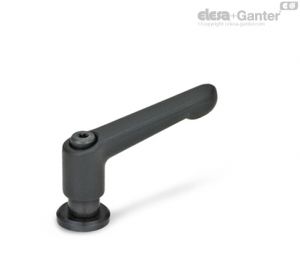 GN 307 Empuñaduras graduables con inserto y arandela