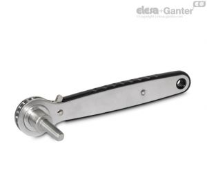 GN-318 Llaves de carraca con espárrago roscado