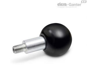 GN 319.2-A Fixed handles With threaded stud