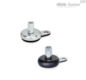 GN 32-X Leveling Feet External hex with internal thread