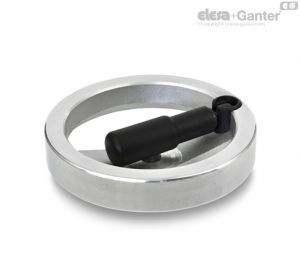 GN 322.7-B Handwheels with Retractable Handle Without keyway