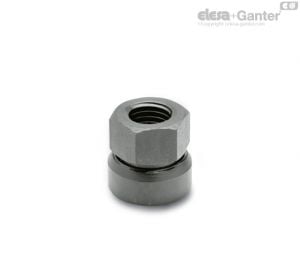 GN 347 Hex Nuts with Ball Socket