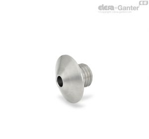 GN 412.5 Stainless Steel-Positioning bushings with ramping cone