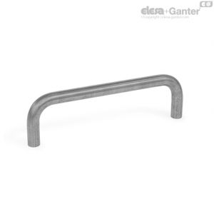 GN 425.3-ST Pegas de armário em U de aço