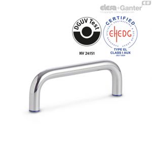 GN 429-PL Cabinet U-Handles Polished finish
