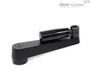 GN 471.3-S Manivelas com Pega Retrátil Quadrada