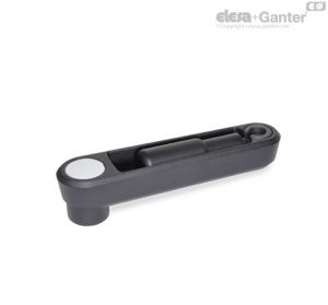 GN 472.3-S Manivelas com Pega Retrátil Quadrada