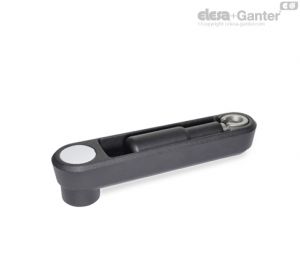 GN 472.5-S Manivelas com Pega Retrátil Quadrada