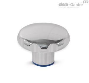GN 5435-PL Star Knobs Polished finish