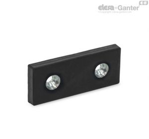 GN 57.4-B Retaining Magnets With 2 countersunk holes
