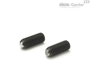 GN 605 Ball point screws Steel