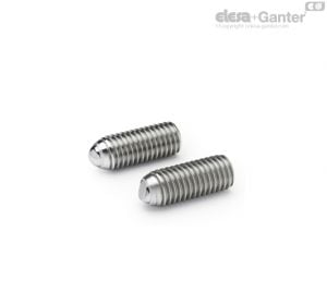 GN 605-NI Ball point screws Stainless Steel