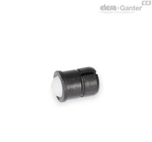 GN 614.5-KD Spring plunger Plastic Housing and Ball