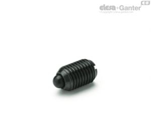 GN 615.1-B/BS Spring plungers, Steel