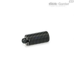 GN 616-SS Spring Plungers Bolt steel, high spring load