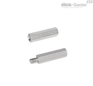 GN 6220-NI Spacers Stainless steel