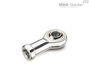 GN 648.5 Stainless Steel-Ball joint heads with female thread