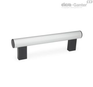 GN 666-EL Tubular Handles Handle tube aluminum, anodized, natural color