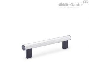 GN 666-NG Tubular Handles Stainless steel