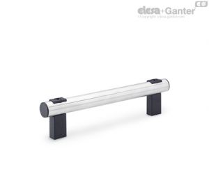 GN 666.1-NG Tubular Handles Stainless steel