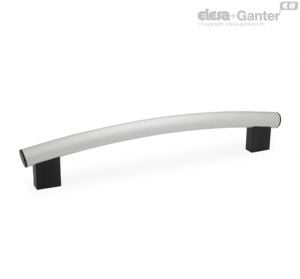 GN 666.4-EL Tubular Arch Handles Handle tube aluminum, anodized, natural color