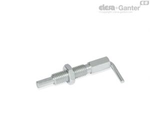 GN 7017 Indexing plungers, Steel