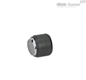 GN 709.2-RR Clamping pads Serrated contact face, with automatic return