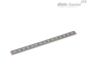 GN 711-NI-S Réguas com figuras dispostas verticalmente (sequências de figuras U, M, O)