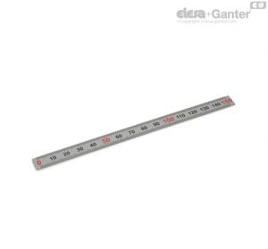 GN 711-NI-W Rulers Figures horizontally arranged (figure sequences L, M, R)