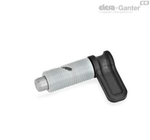 GN 712-A Cam Action Indexing Plungers Without rest position, without lock nut