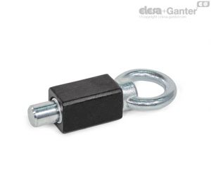 GN 722.4-ST Indexing Plungers Steel, without Rest Position