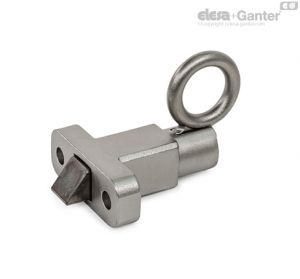 GN 724.5-NI Indexing Plungers Stainless Steel