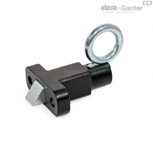 GN 724.5-ST-SW Indexing Plungers Steel, zinc plated, powder coated