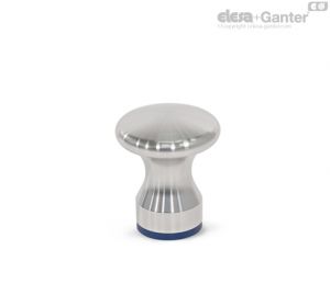 GN 75.6-D-MT Manípulos em forma de cogumelo Com rosca interna, acabamento mate